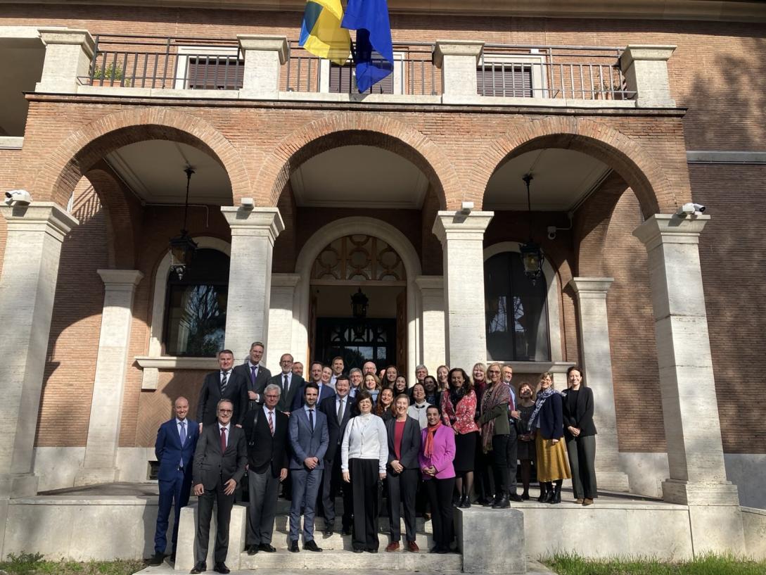 EU HOMS Group at Villa Europa