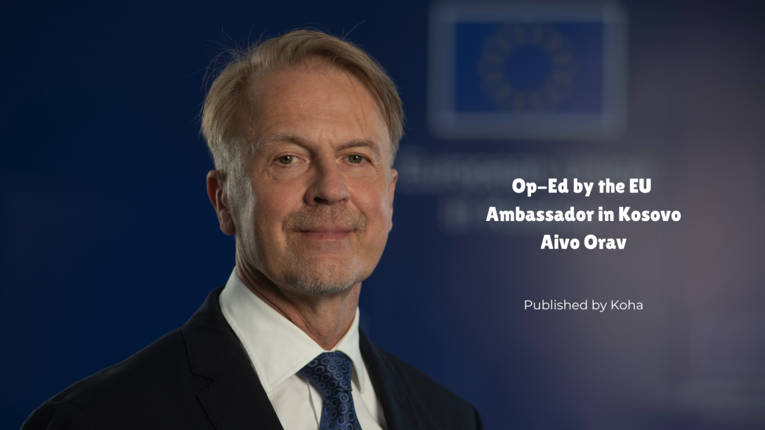 Op-Ed by the EU Ambassador Aivo Orav