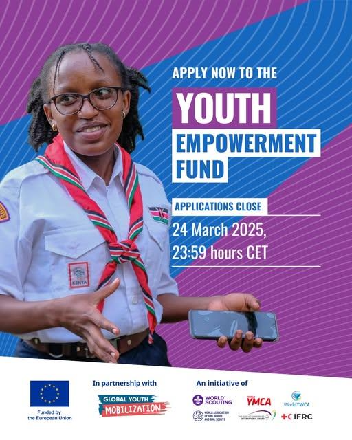 Poster for Youth Empowerment Fund Call For Proposals 2025
