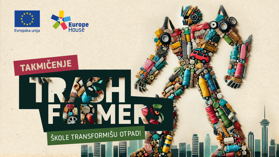 Europe House launches competition “Trashformers” for schools in BiH  