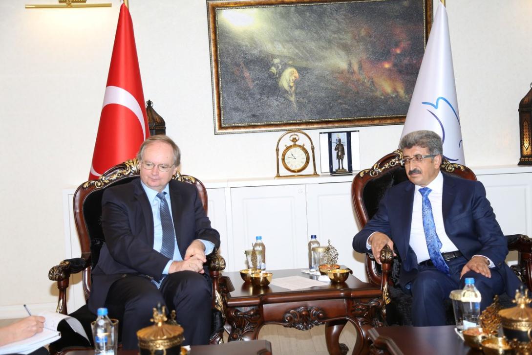 Büyükelçi Christian Berger’in Van ziyareti