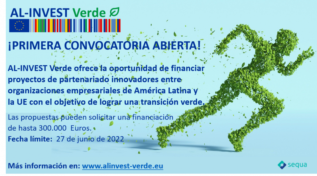Primera convocatoria de AL-INVEST Verde