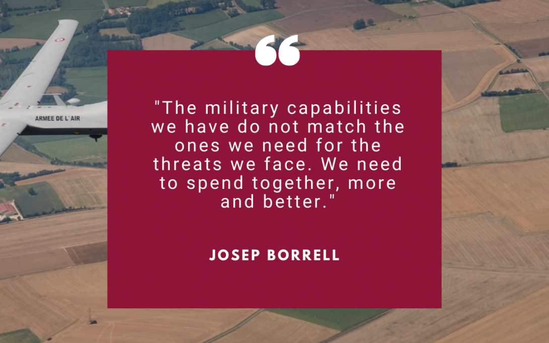 We need to increase European defence capabilities, working better together