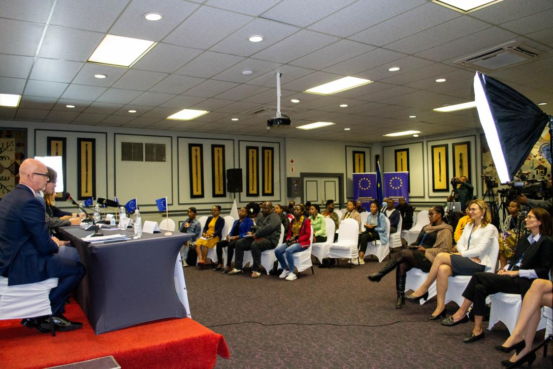 Press conference in Maseru 14.09.22