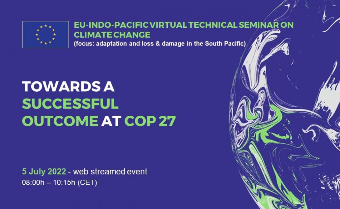 EU-Indo-Pacific Virtual Seminar on Climate Change