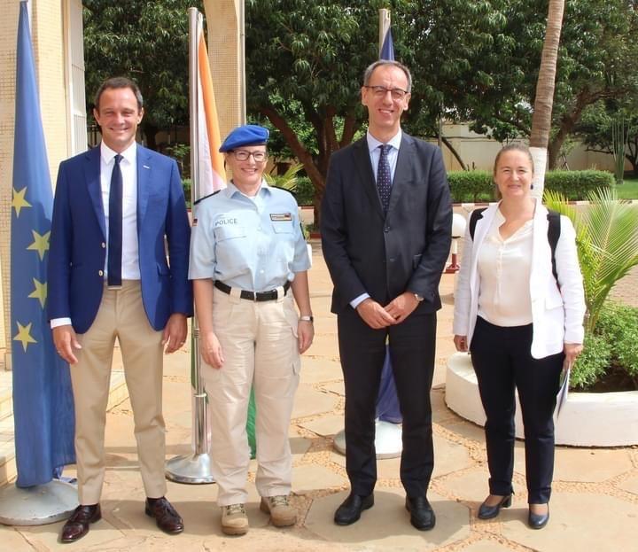 Rencontre avec la Cheffe de Mission EUCAP SAHEL NIGER, Antje Pittelkau
