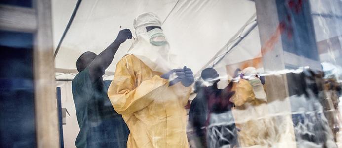 Ebola outbreak (Photo by Cherkaoui/Cosmos)