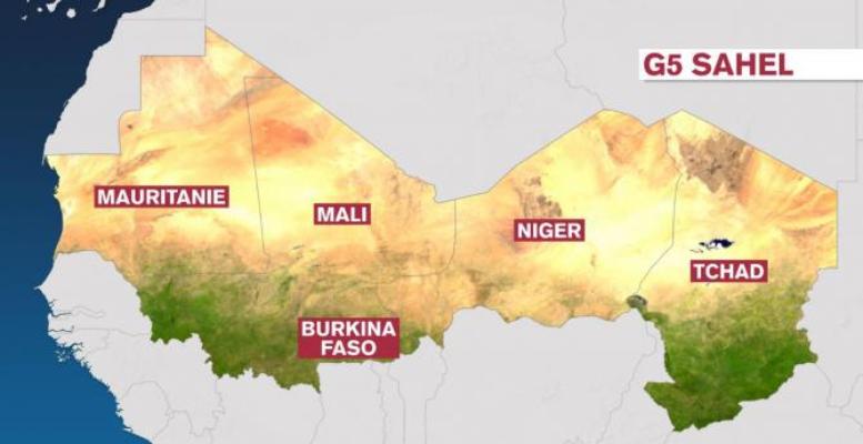 G5 Sahel Map