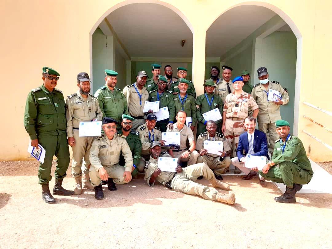 The RACC contributes to the enhancement of Mauritanians Police and Gendarmerie officers’ skills