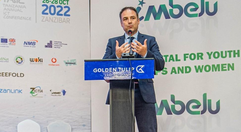 Mr Jocelin Cornet, Head of Infrastructure and Regional Integration, EU in Tanzania