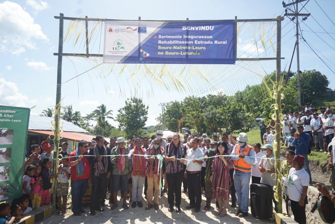 Inauguration of Lautem Roads