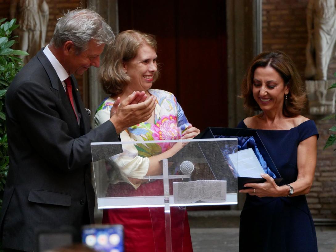 winner of the award