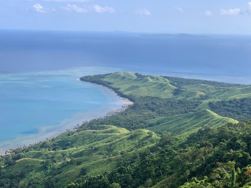 Pacific BioScapes site in Fiji  (Photo credit: Andreja Vidal)