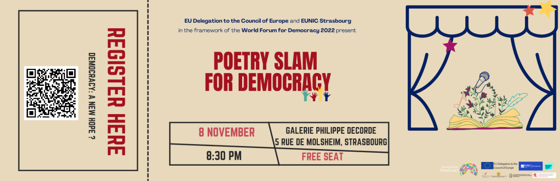 Poetry Slam for Democracy visual