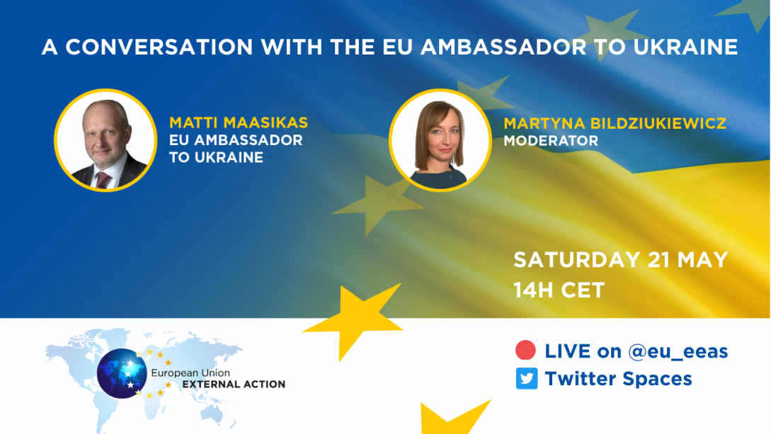 Twittter Space conversation with the Ambassador to Ukraine