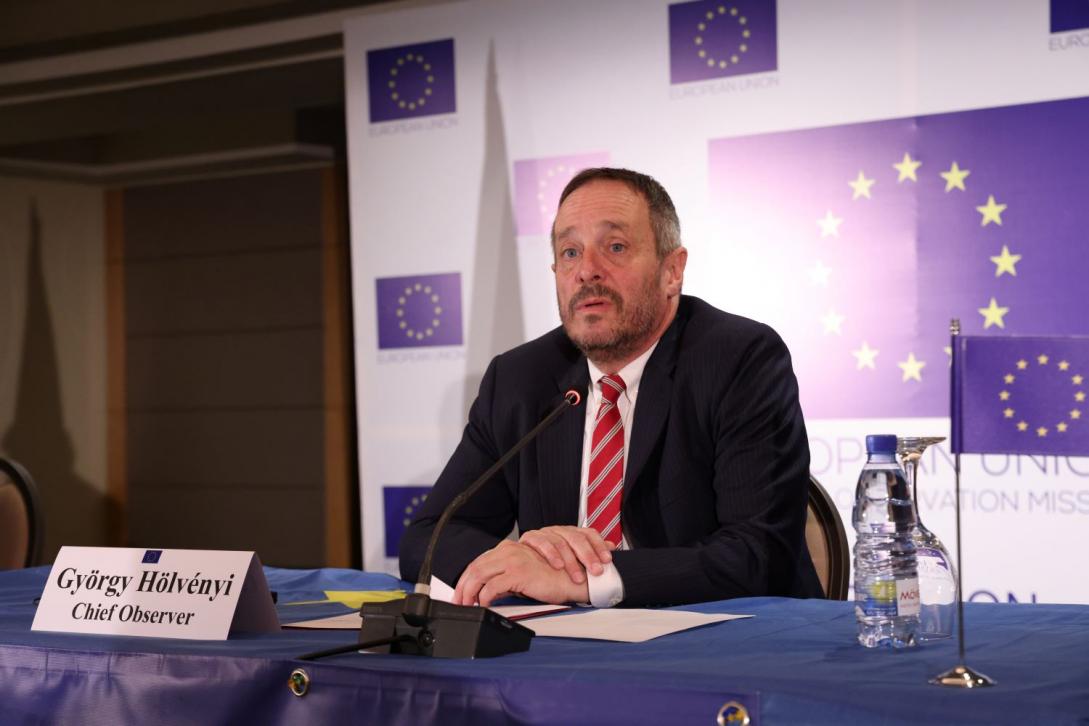 György Hölvényi EU EOM Press Conference 