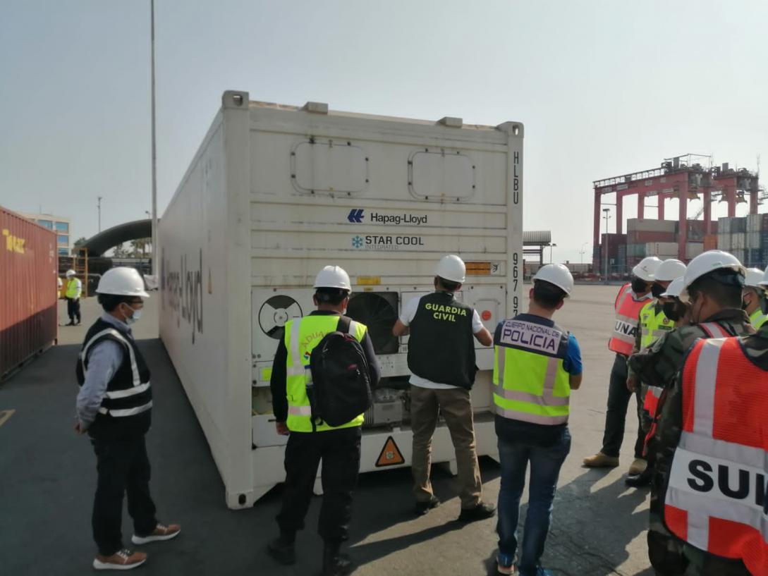 Capacitación en inspección, control y detección de contenedores con indicios o situaciones de riesgo en los puertos peruanos