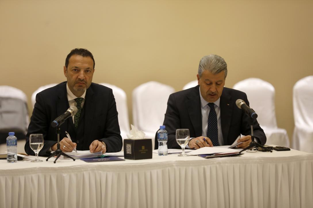 مدير التعاون في الاتحاد الأوروبي وأمين عام مجلس الوزراء الفلسطيني