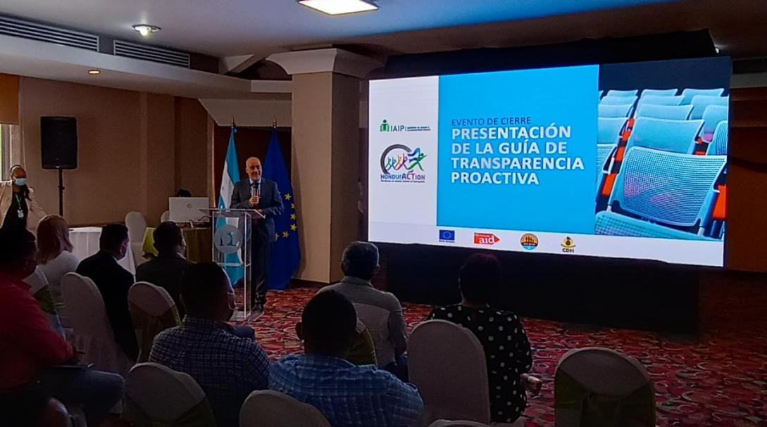 Guia transparencia municipalidades en Honduras