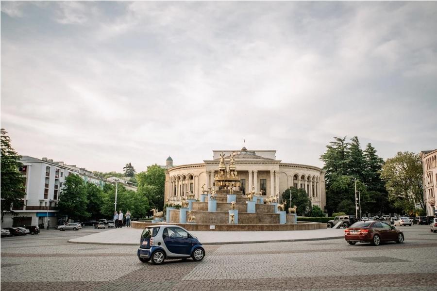 Colchis fountain in Kutaisi