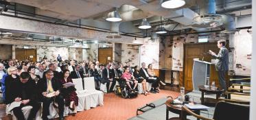 Around 100 participants from government, business, academia and diplomacy joined the event 