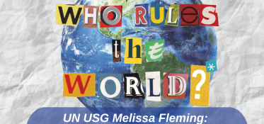 Who Rules the World? EP40 - UN USG Melissa Fleming:  UN@80 and the Importance of Multilateralism