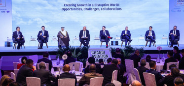 Commissioner speaks at Changi Aviation Summit