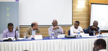  L’UE avec son partenaire GRET, a organisé une Conférence intercommunale sur l’entrepreneuriat innovant et le développement socioéconomique des quartiers de Port-au-Prince