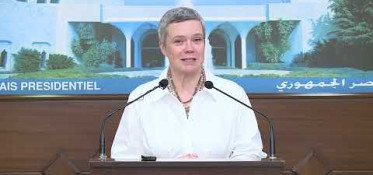 Press Remarks of EU Ambassador Sandra De Waele from the Presidential Palace in Baabda