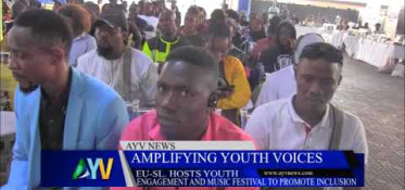 Highlights from the EU Youth Engagement and Music Event in Freetown