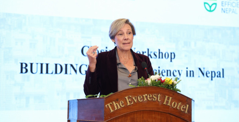 Ambassador addressed the closing workshop.