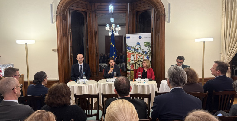 U Delegation and Poland co-host discussion with Ms Sviatlana Tsikhanouskaya