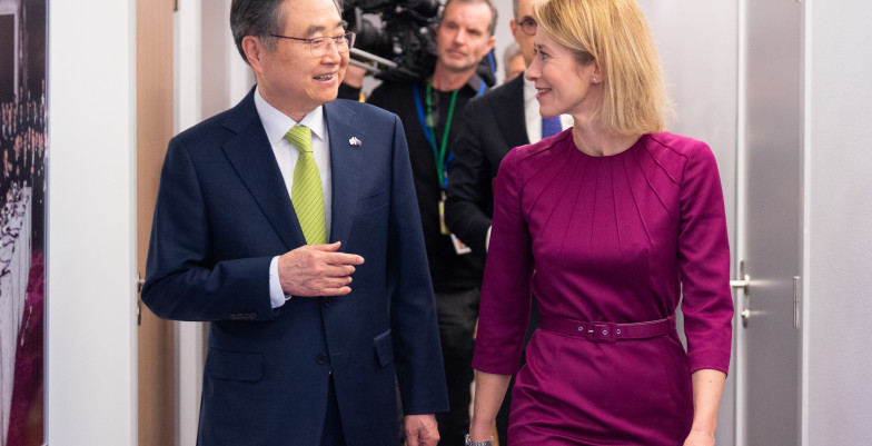 EU HR Kallas meets MFA of Republic of Korea