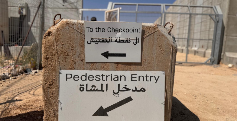 The Rafah Border Crossing has been temporily closed. 