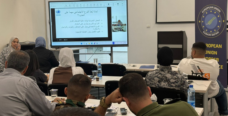 The Human Rights Training with OHCHR to the GABC personnel was conducted in a hybrid format