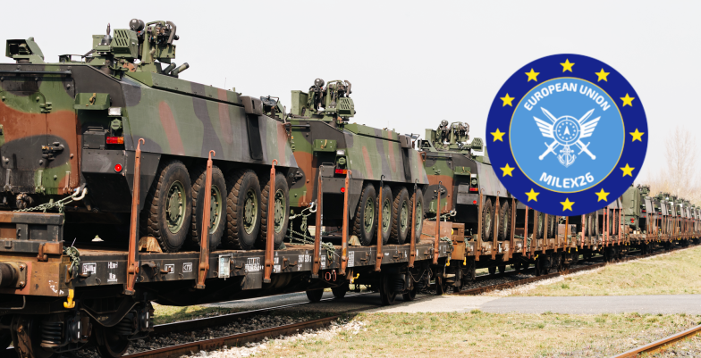 Page Banner Milex 26 armour transport train