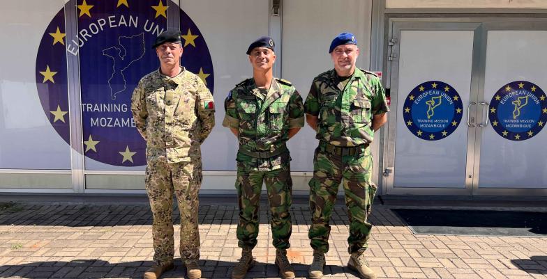 EUTM MOZ welcomes the designated Coordinator of the Portuguese Defence Cooperation with Mozambique