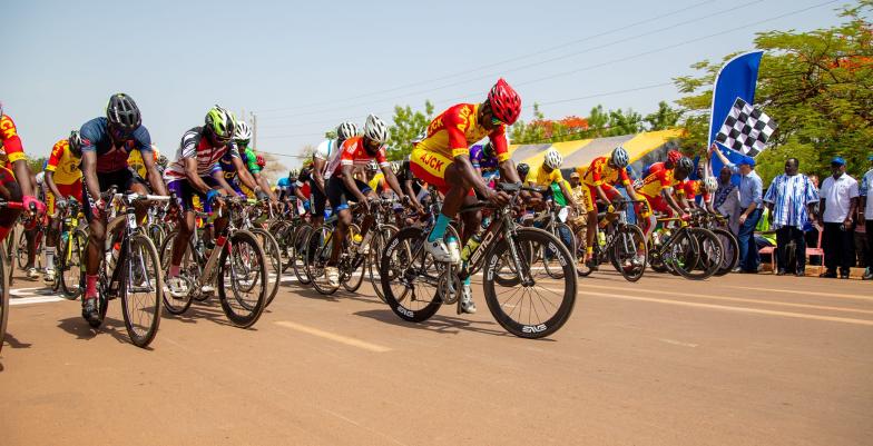Le Grand prix cycliste de l'Union européenne s'est couru ce samedi 11 mai à Koudougou