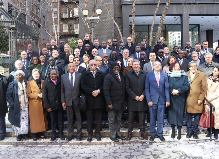 Ambassadors from the African Group and the EU at the UN