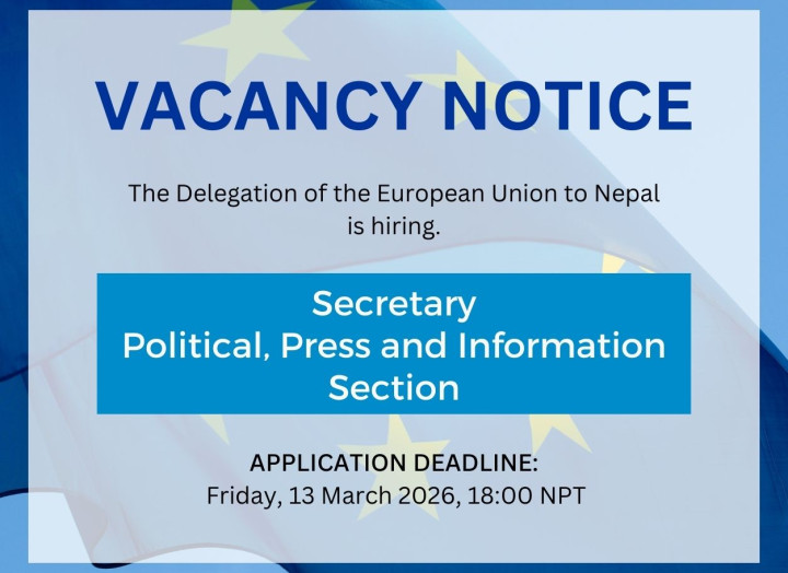 Vacancy Notice EUD Nepal