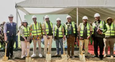 Etunda Feedlot Groundbreaking ceremony