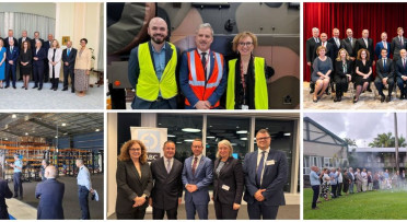 Collage of HoMS during state trip