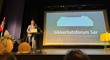 Ambassadøren på Sikkerhetsforum Sør 