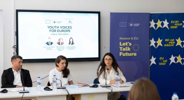 The EU in Kosovo puts youth voices, and EU opportunities at the centre of the discussion