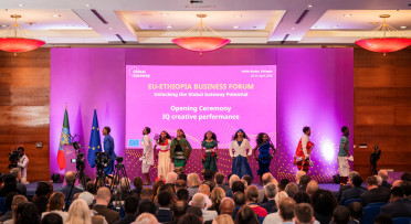 The first EU-Ethiopia Business Forum displayed cultural performances