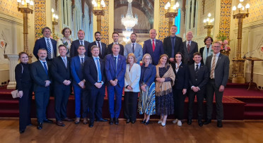 Team Europe with the Governor of Tasmania