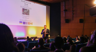 Ukrainian Ambassador speaking