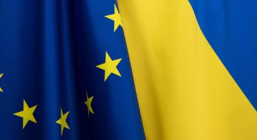 EU-Ukraine flag