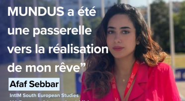 Afaf Sebbar Erasmus Mundus Maroc