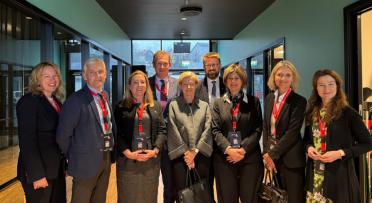 Ambassadørene med statssekretær Eivind Vad Petersson